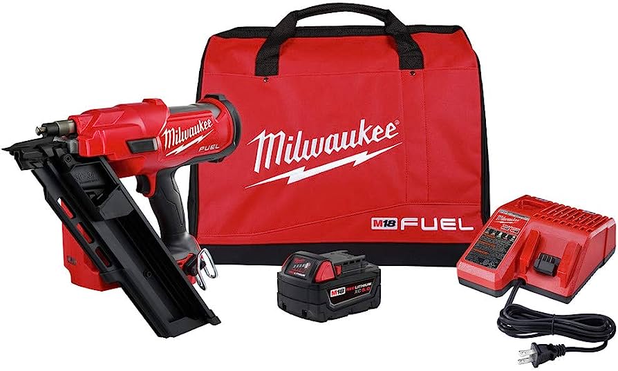 Shop Milwaukee M18 FUEL Framing Nailer Kit at Ashby Lumber PNEUMATIC