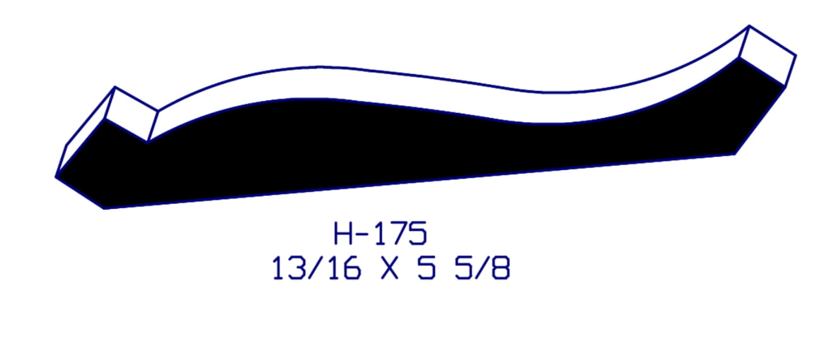 Shop Crown Mahogany 55/8 at Jaeger Lumber Hardwood Mouldings